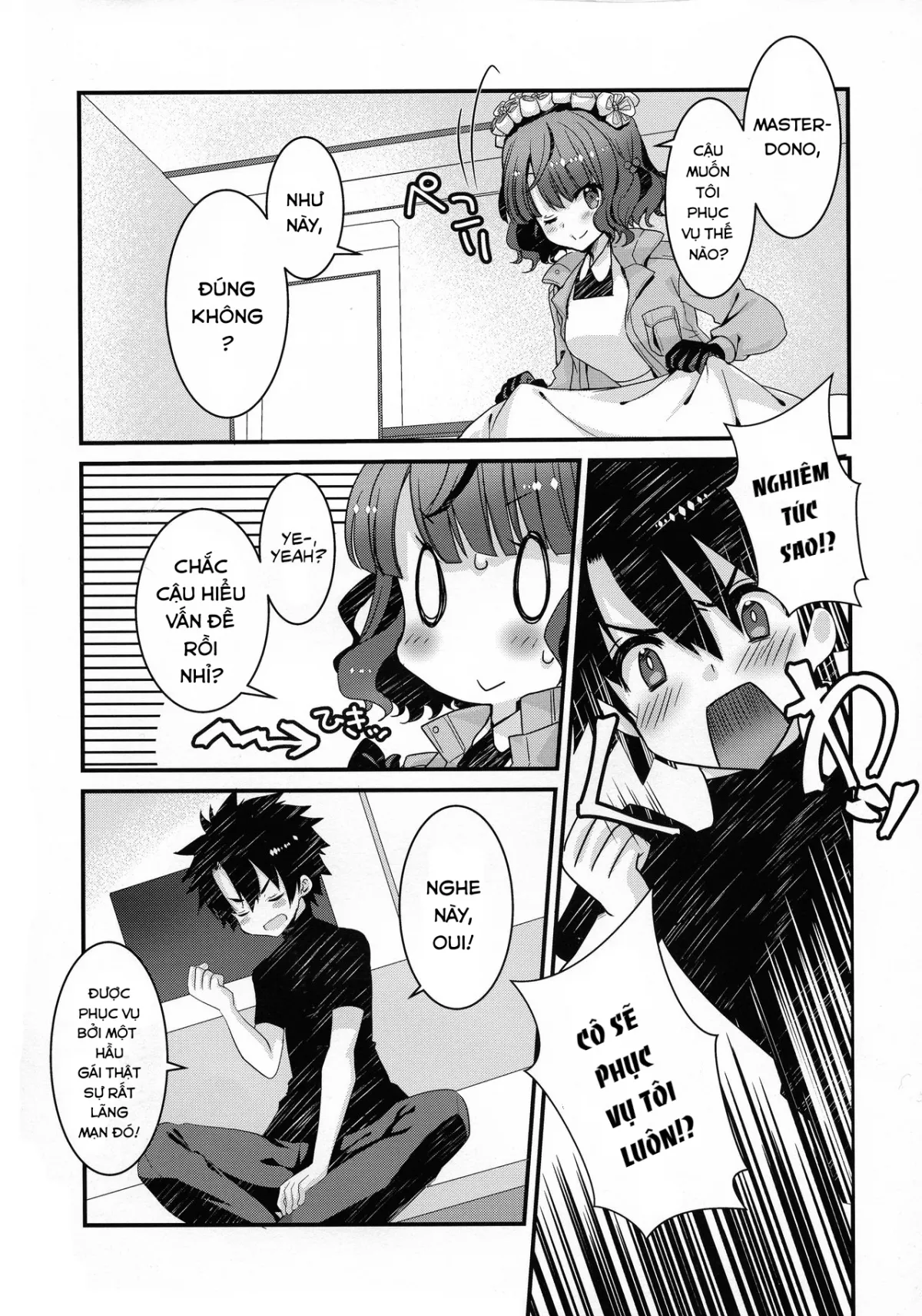 HentaiVN.net - Ảnh 4 - Maid Oui-san to Icha Love Sukebe Suru Hon [メイドお栄さんとイチャラブスケベする本] - Chap 1