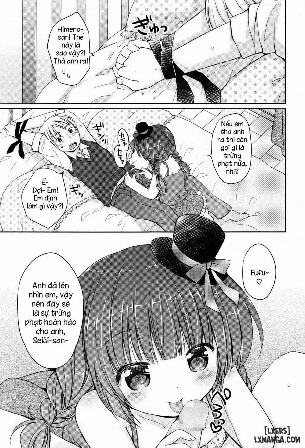 HentaiVN.net - Ảnh 9 - Ojou-sama no Senobi - Chap 1