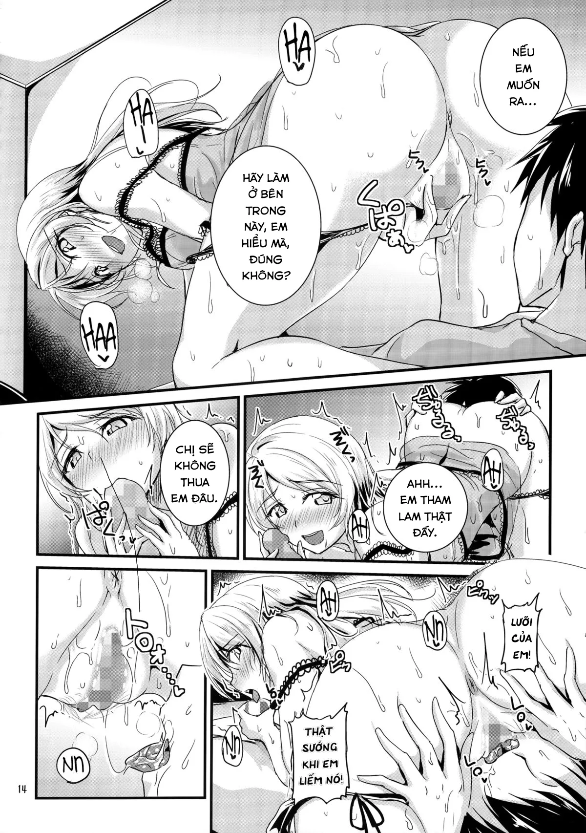 HentaiVN.net - Ảnh 14 - Let's study xxx [Lets study xxx] - Chap 3