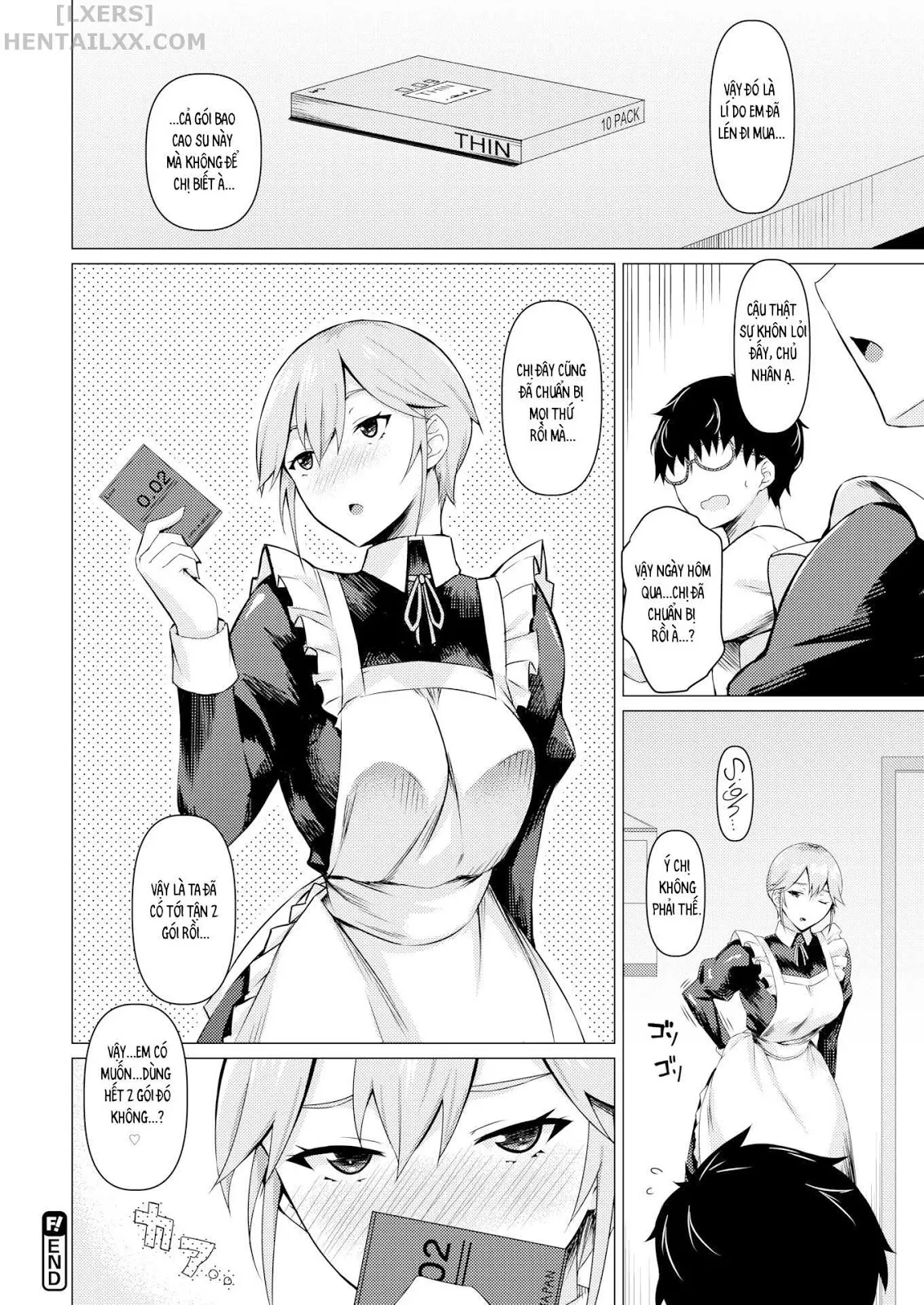 HentaiVN.net - Ảnh 22 - A MAID’S TRUE FACE - Chap 1