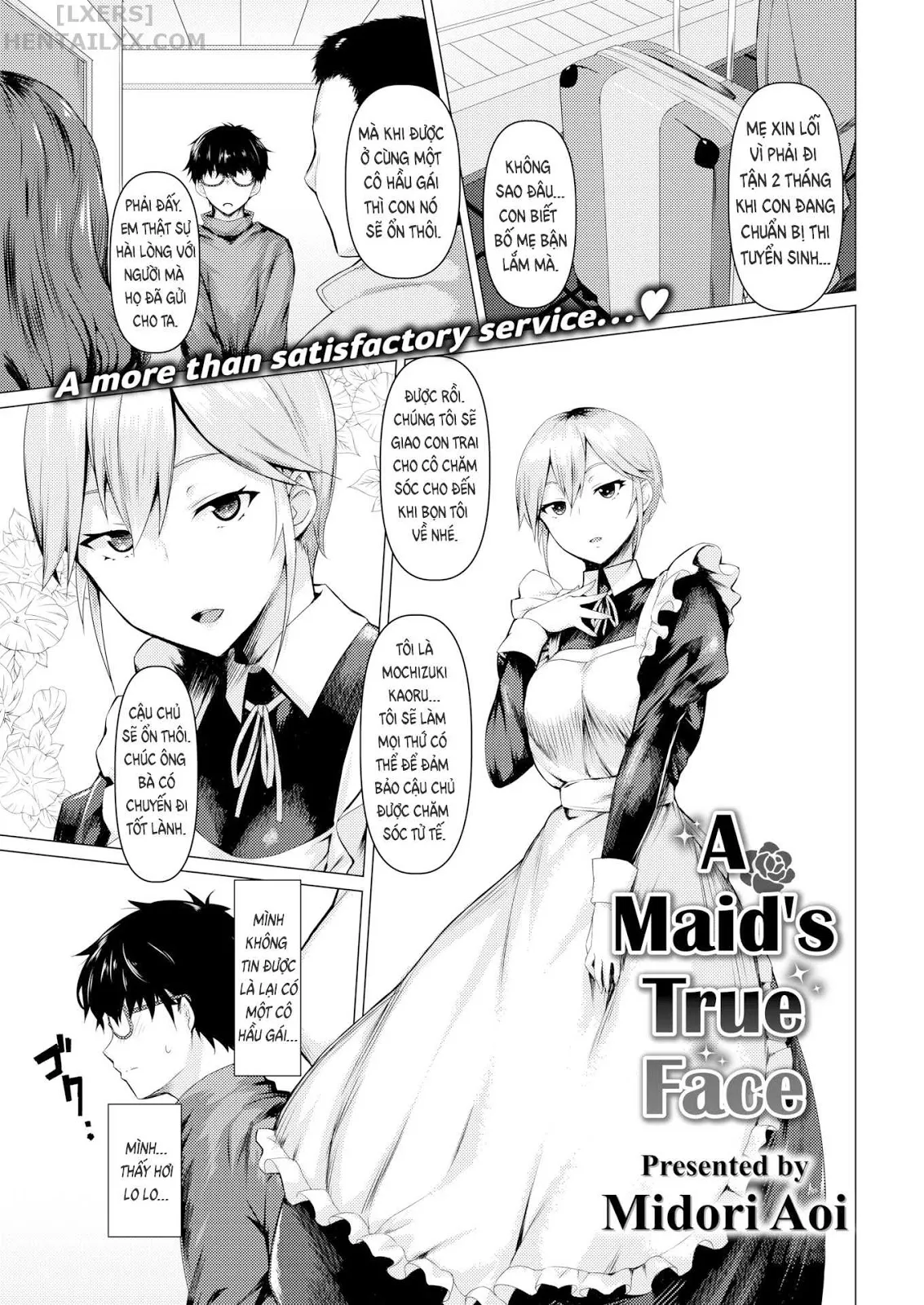 HentaiVN.net - Ảnh 3 - A MAID’S TRUE FACE - Chap 1