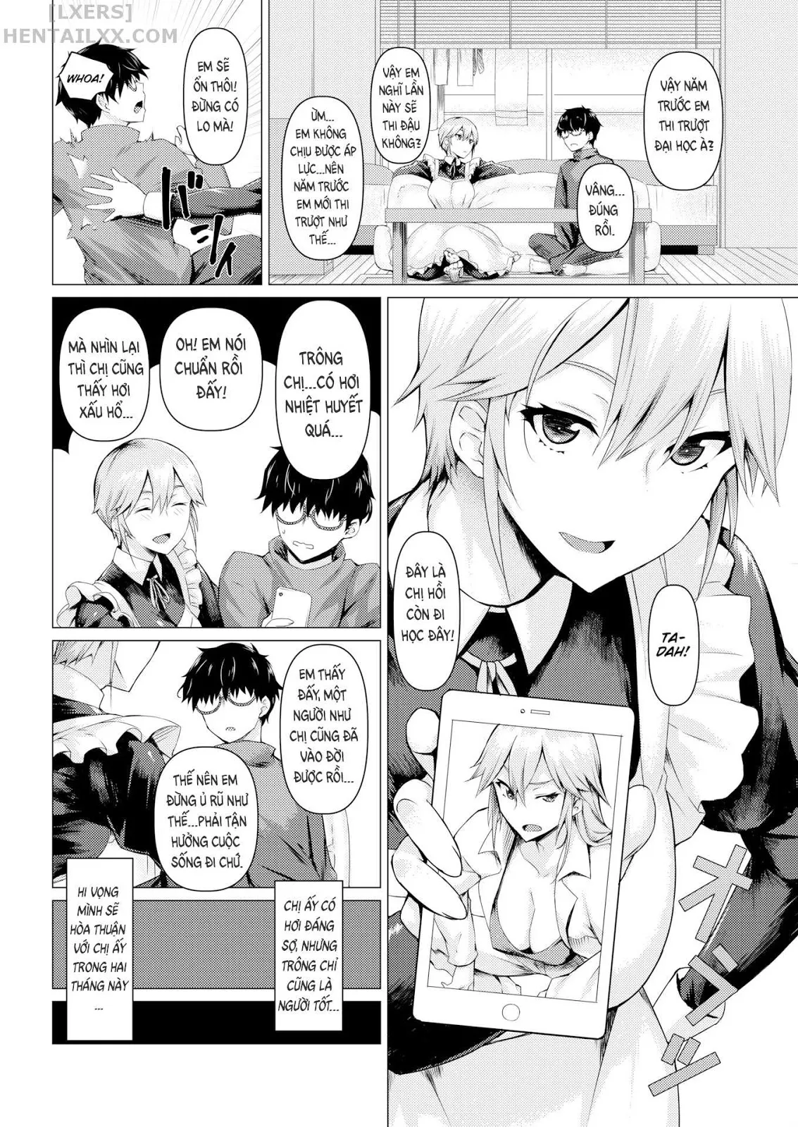 HentaiVN.net - Ảnh 7 - A MAID’S TRUE FACE - Chap 1