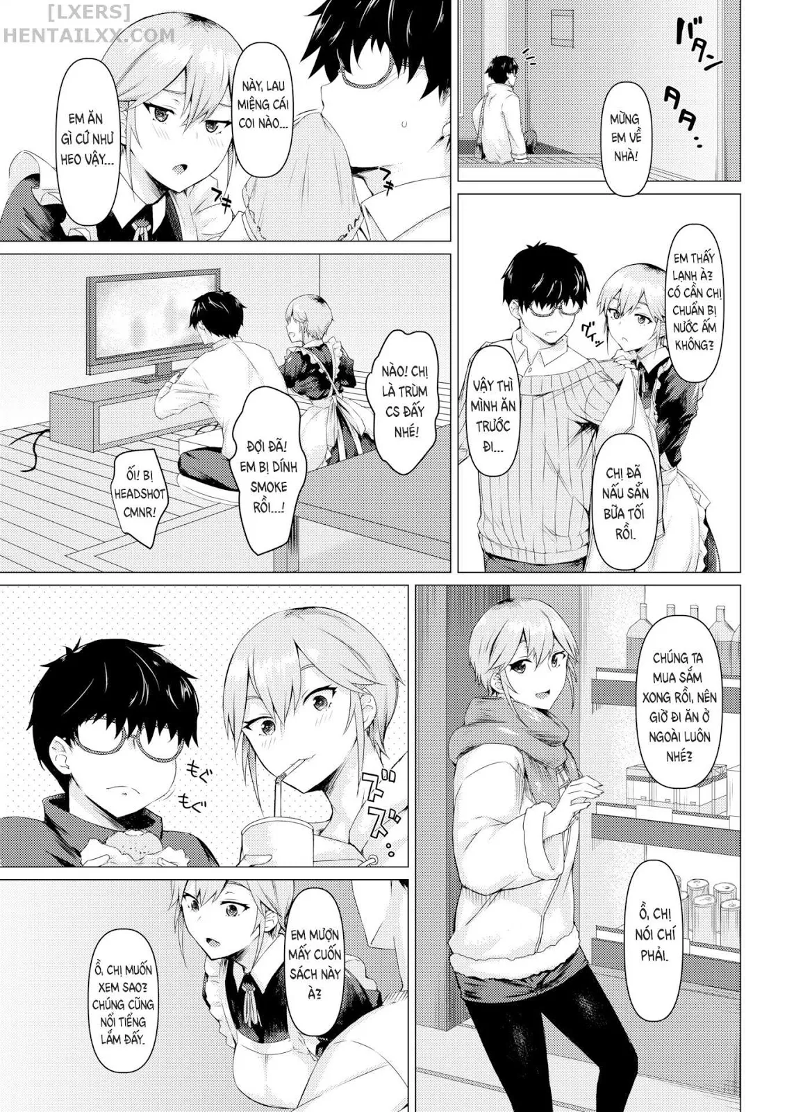 HentaiVN.net - Ảnh 8 - A MAID’S TRUE FACE - Chap 1