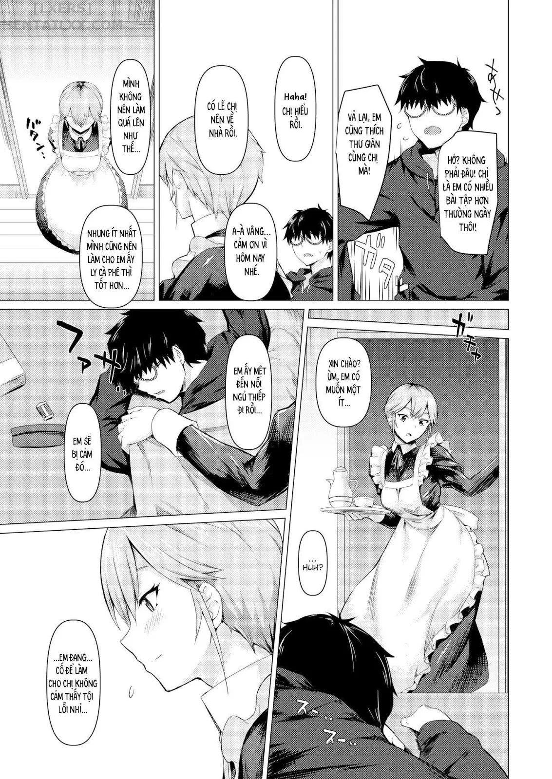 HentaiVN.net - Ảnh 9 - A MAID’S TRUE FACE - Chap 1