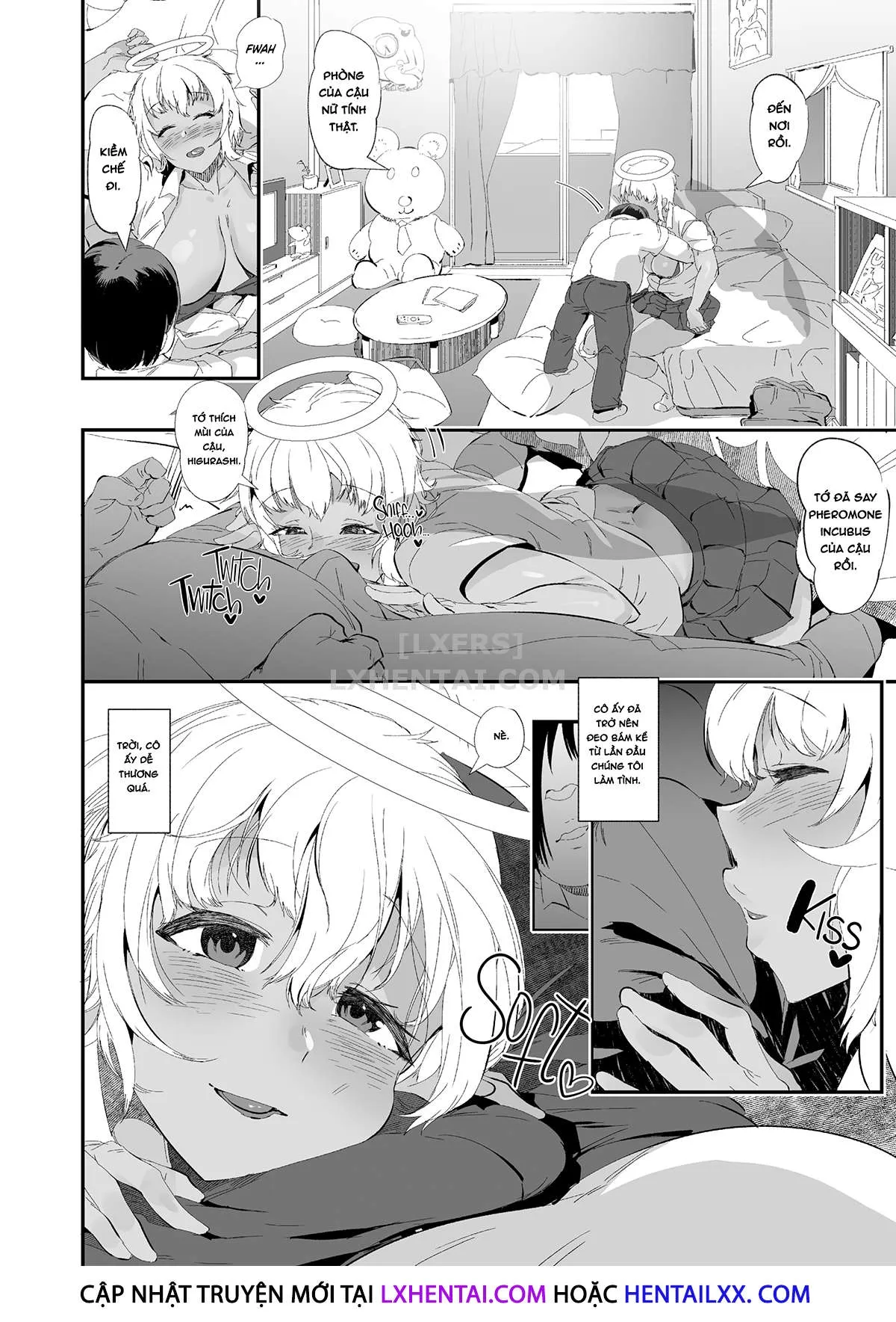 HentaiVN.net - Ảnh 20 - H Sugiru Tenshi wa Succubus to Miwake ga Tsukanai [An Angel so Lewd She's Basically a Succubus] - Chap 1