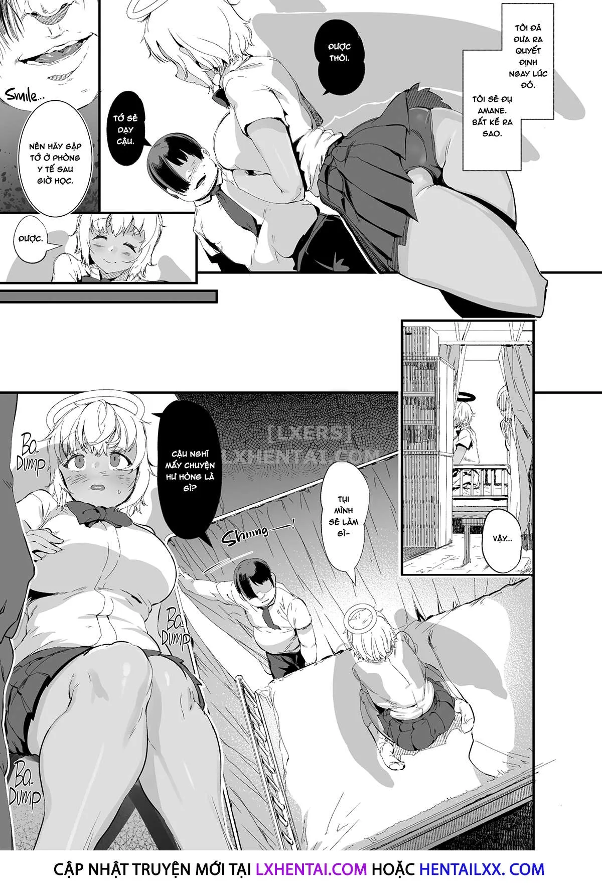 HentaiVN.net - Ảnh 7 - H Sugiru Tenshi wa Succubus to Miwake ga Tsukanai [An Angel so Lewd She's Basically a Succubus] - Chap 1