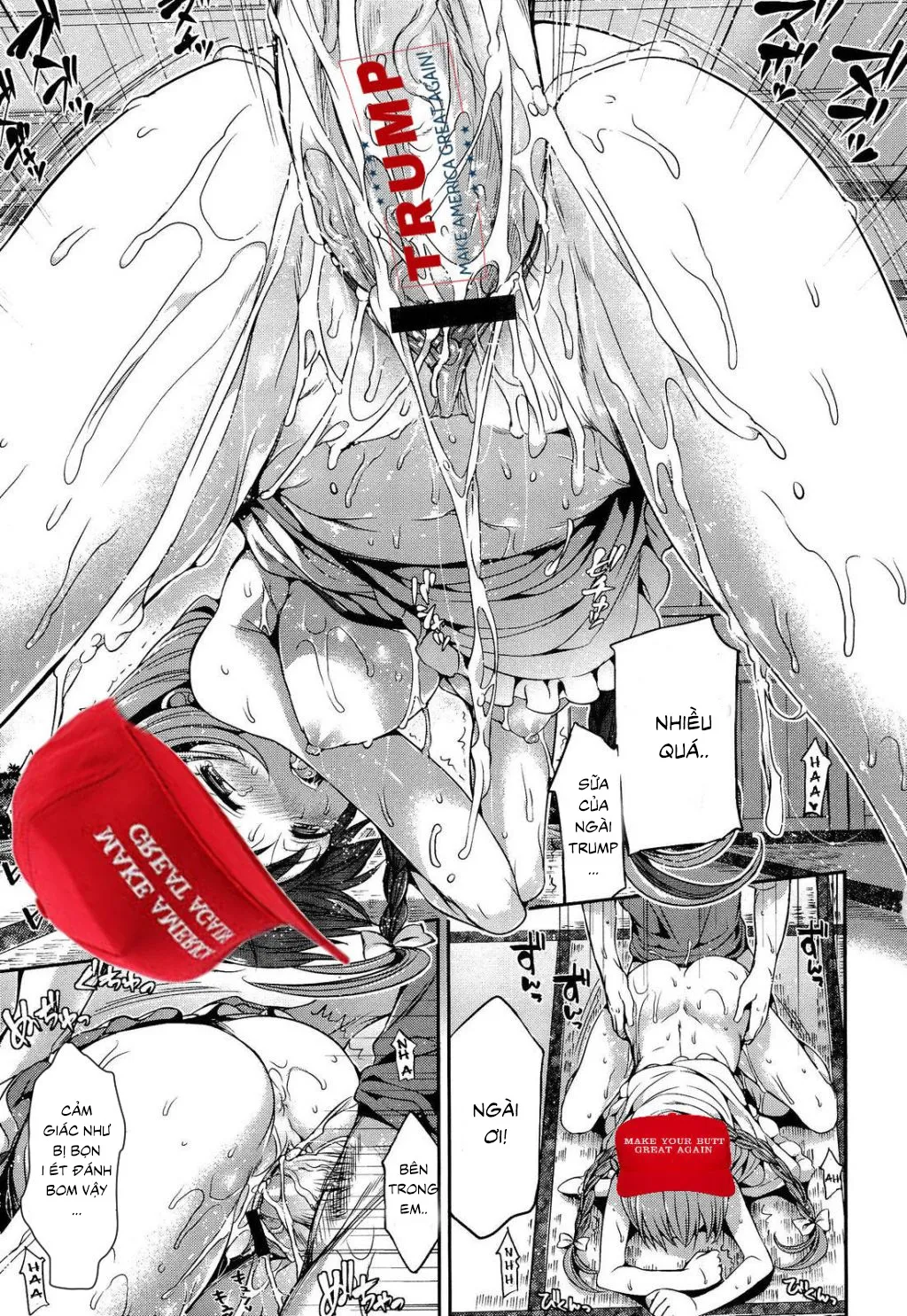 HentaiVN.net - Ảnh 15 - Truyện chế Donald Trump (Taiyou no Shizuku) - Chap 1