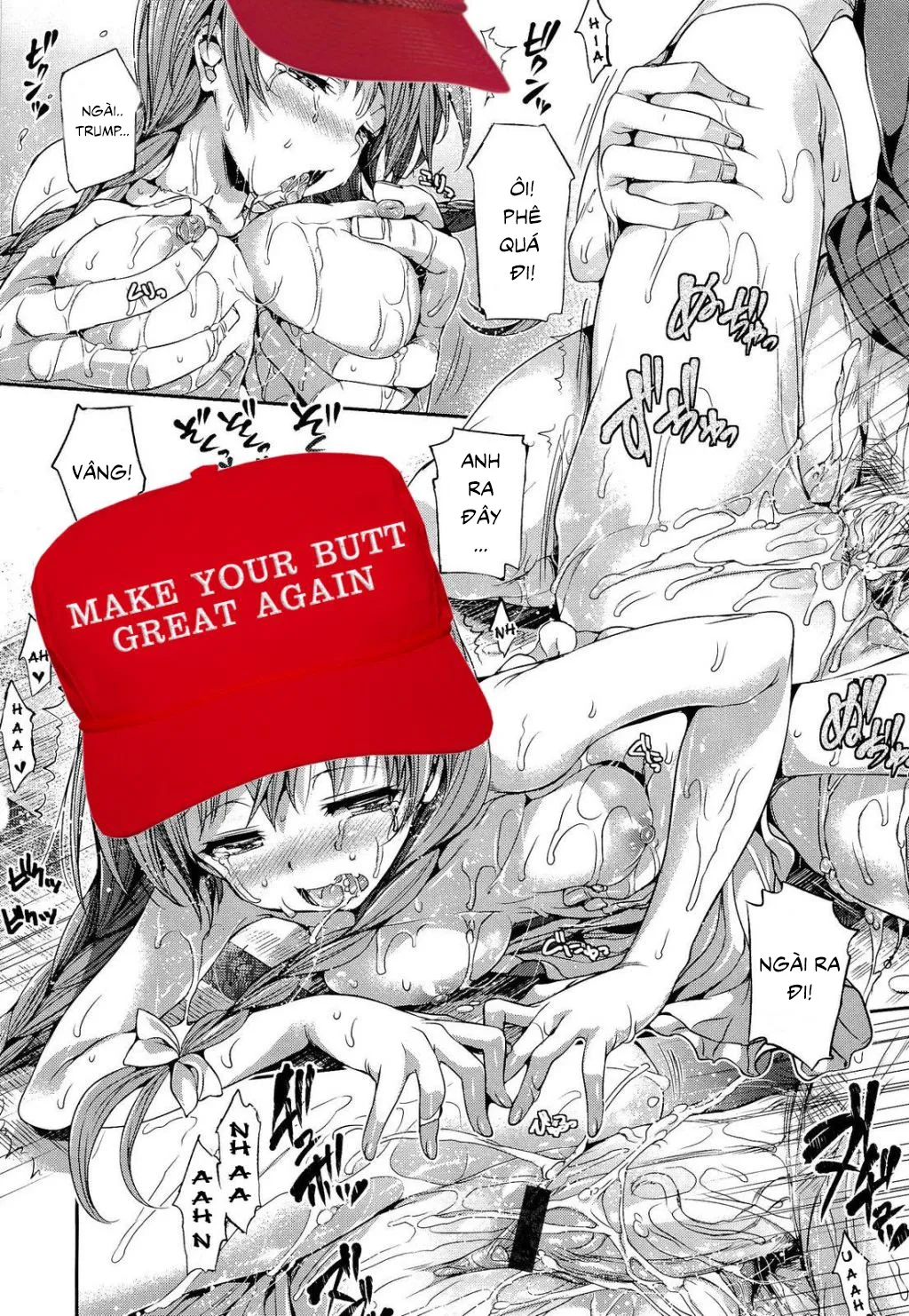 HentaiVN.net - Ảnh 17 - Truyện chế Donald Trump (Taiyou no Shizuku) - Chap 1