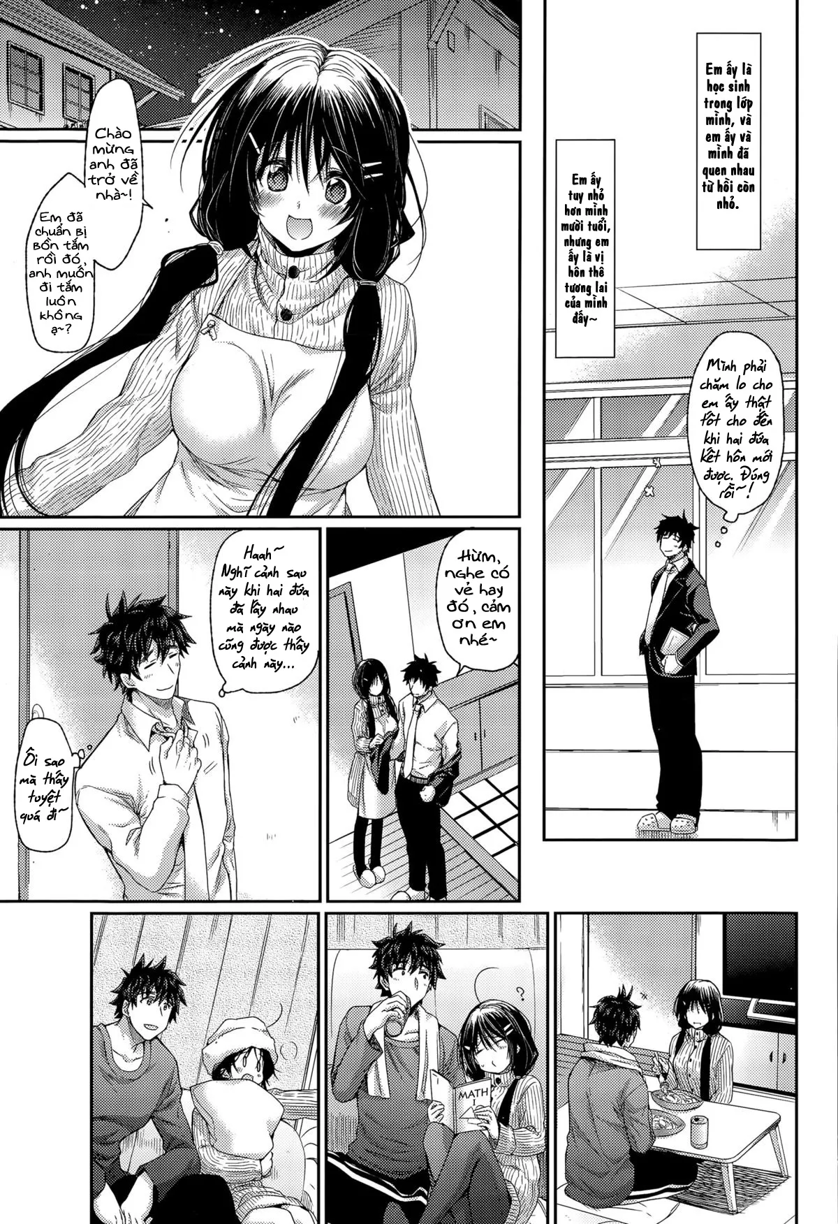 HentaiVN.net - Ảnh 3 - Những việc như người lớn [Otona no Kaidan] - Chap 1