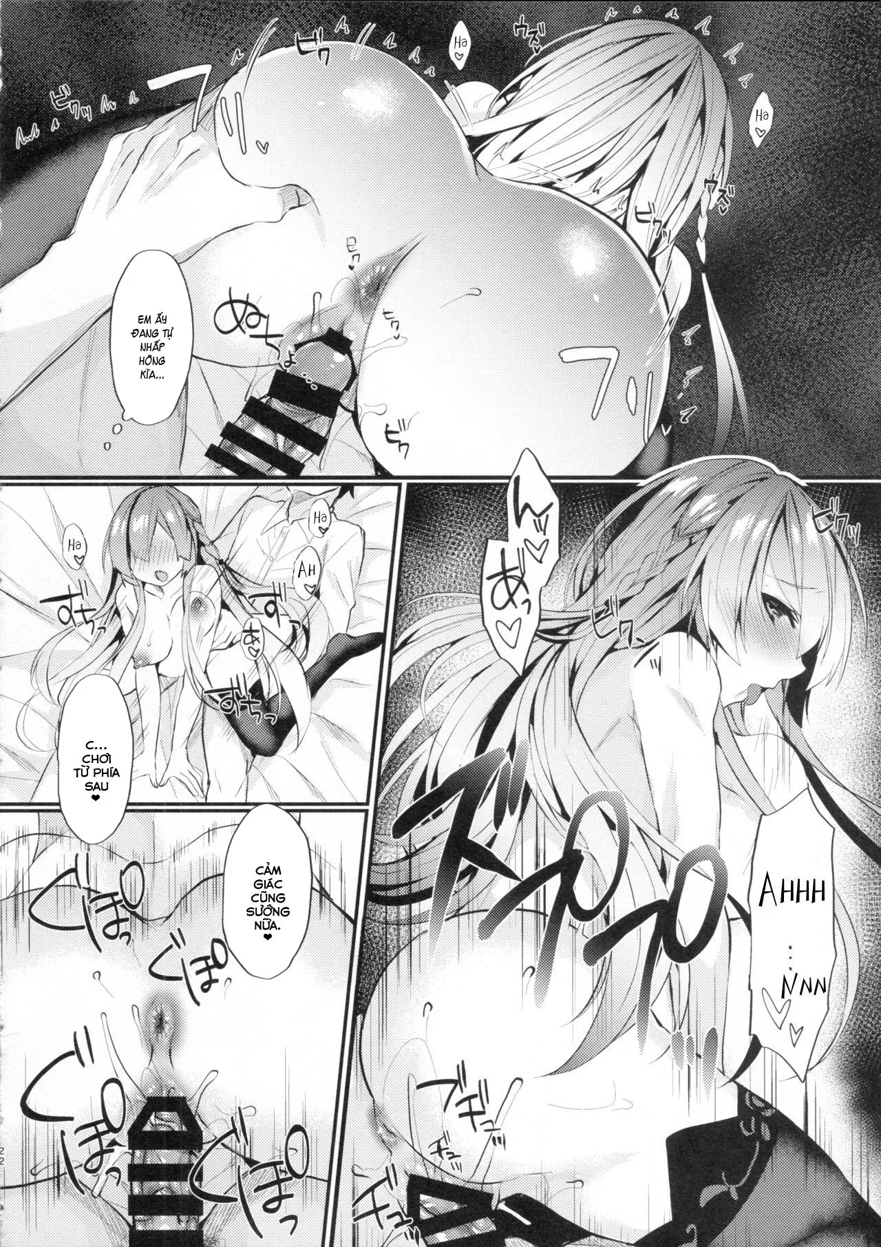 HentaiVN.net - Ảnh 22 - Kongou-nee-san ga Aishitekureru [金剛姉さんが愛してくれる] - Chap 1