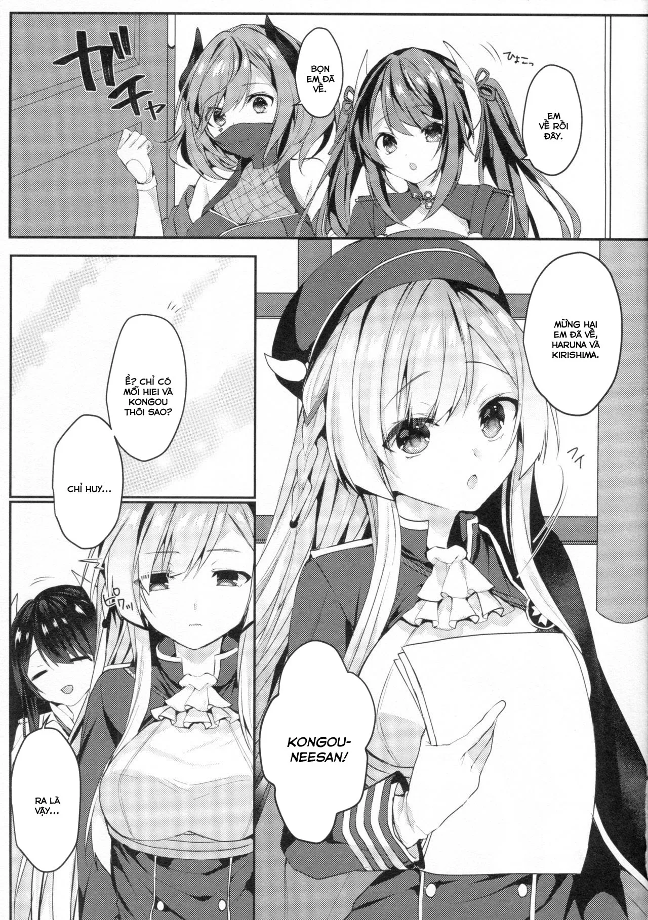 HentaiVN.net - Ảnh 3 - Kongou-nee-san ga Aishitekureru [金剛姉さんが愛してくれる] - Chap 1