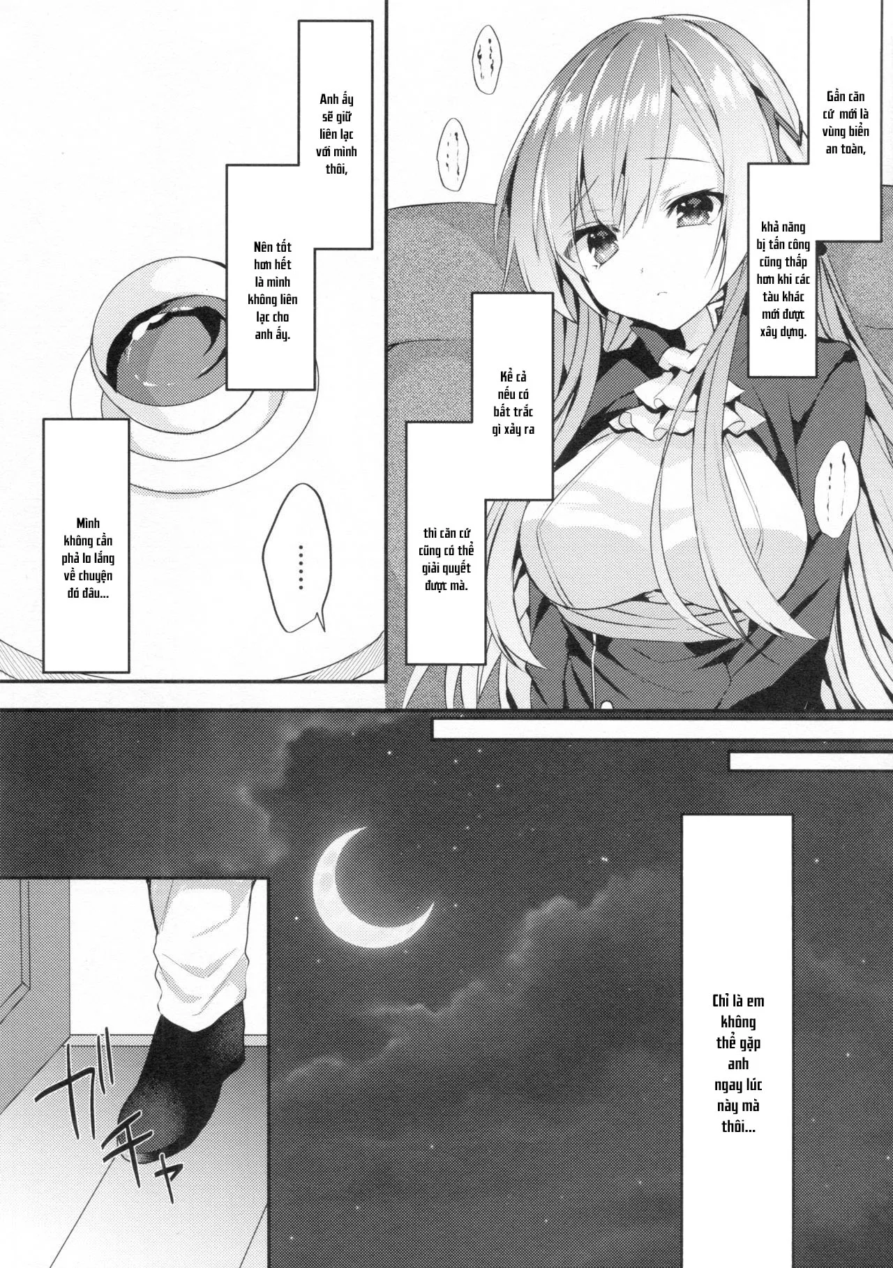 HentaiVN.net - Ảnh 6 - Kongou-nee-san ga Aishitekureru [金剛姉さんが愛してくれる] - Chap 1