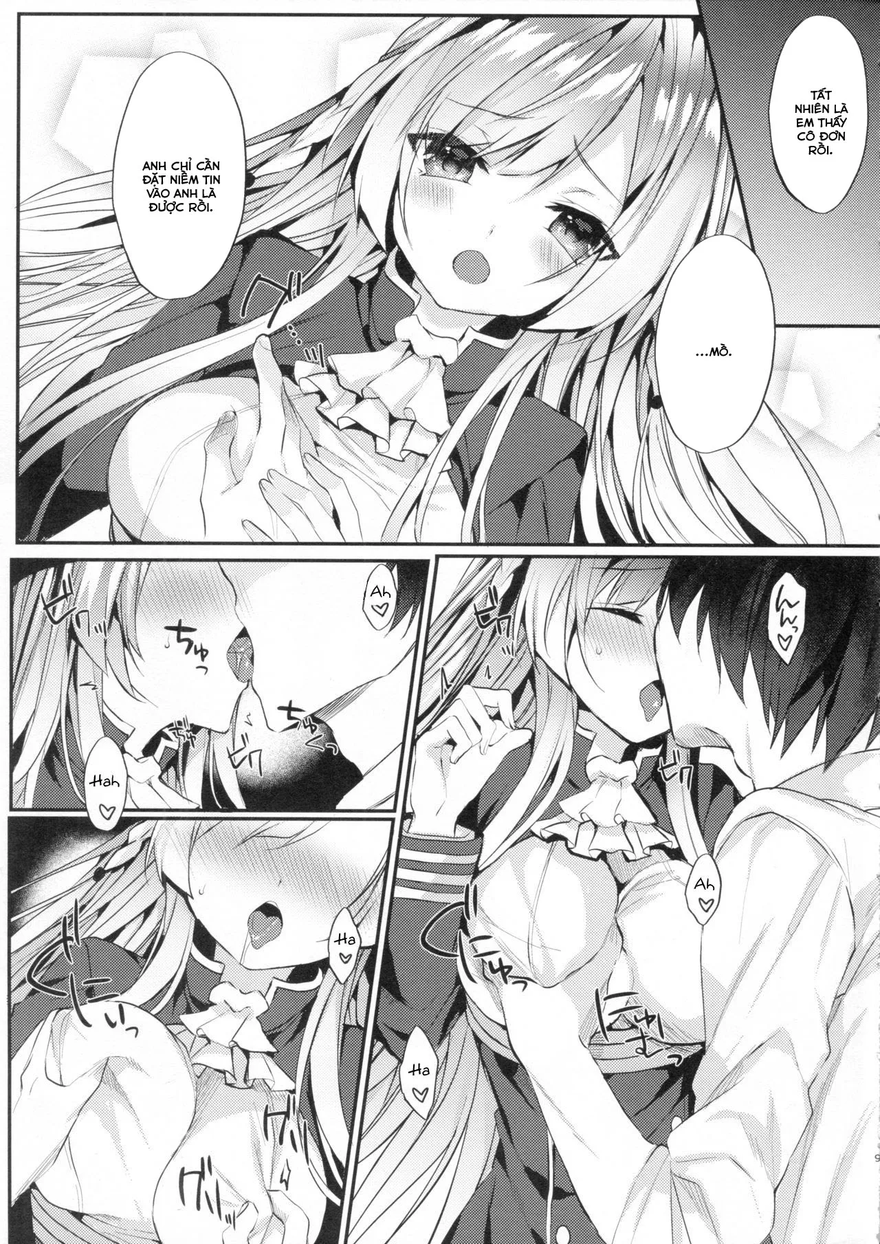 HentaiVN.net - Ảnh 9 - Kongou-nee-san ga Aishitekureru [金剛姉さんが愛してくれる] - Chap 1