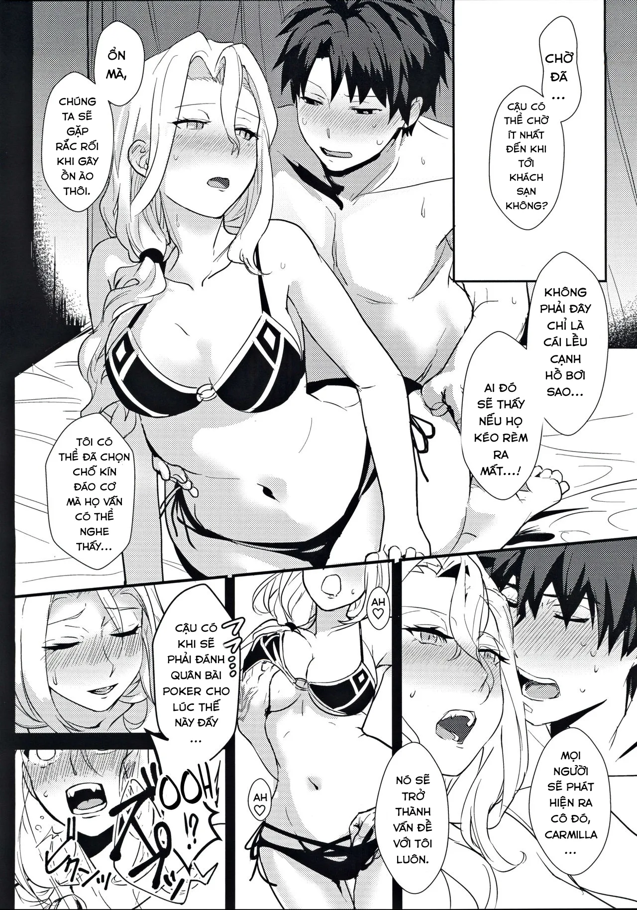 HentaiVN.net - Ảnh 10 - POOL SIDE MIRAGE - Chap 1