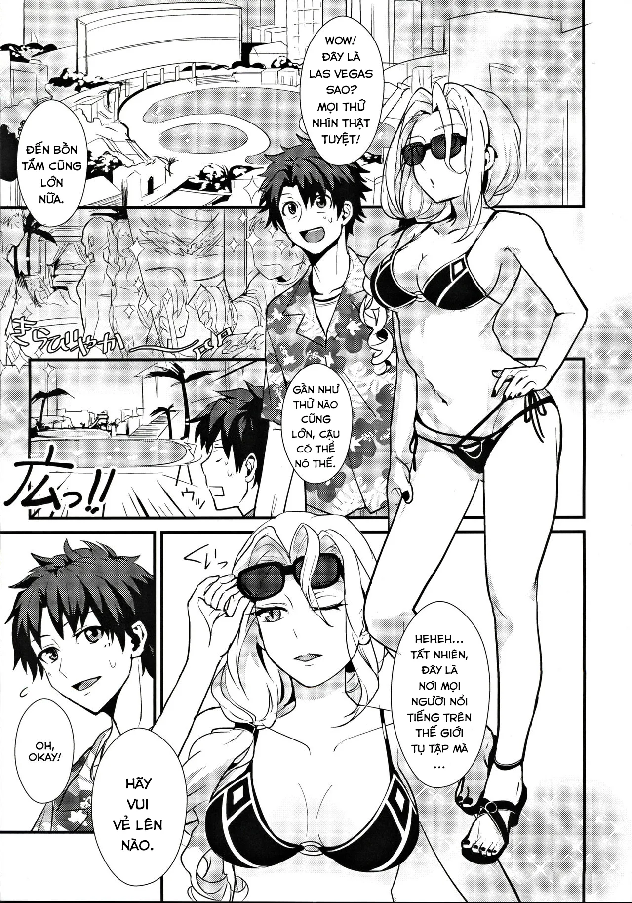 HentaiVN.net - Ảnh 3 - POOL SIDE MIRAGE - Chap 1
