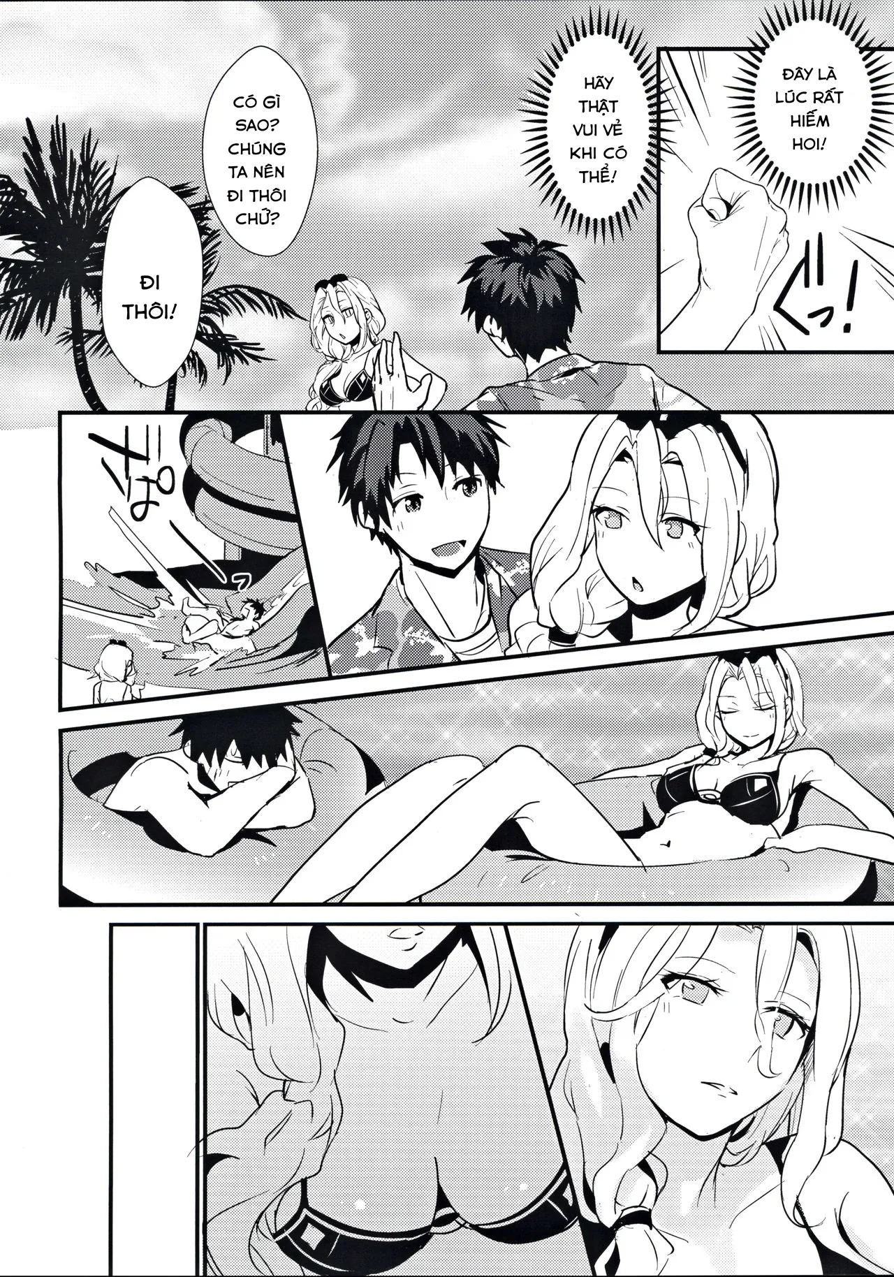 HentaiVN.net - Ảnh 6 - POOL SIDE MIRAGE - Chap 1
