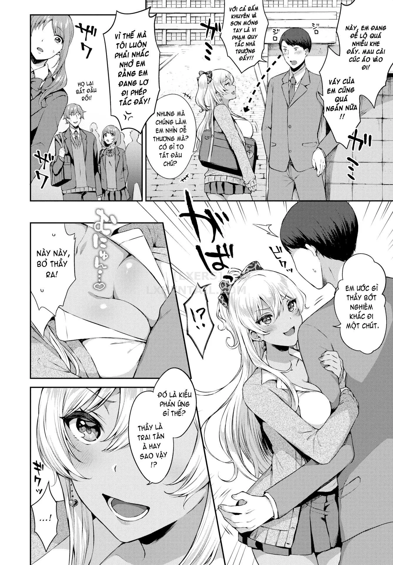 HentaiVN.net - Ảnh 6 - How to Set a Cheeky Kogal Straight [Comic Bavel 2019-07] - Chap 1