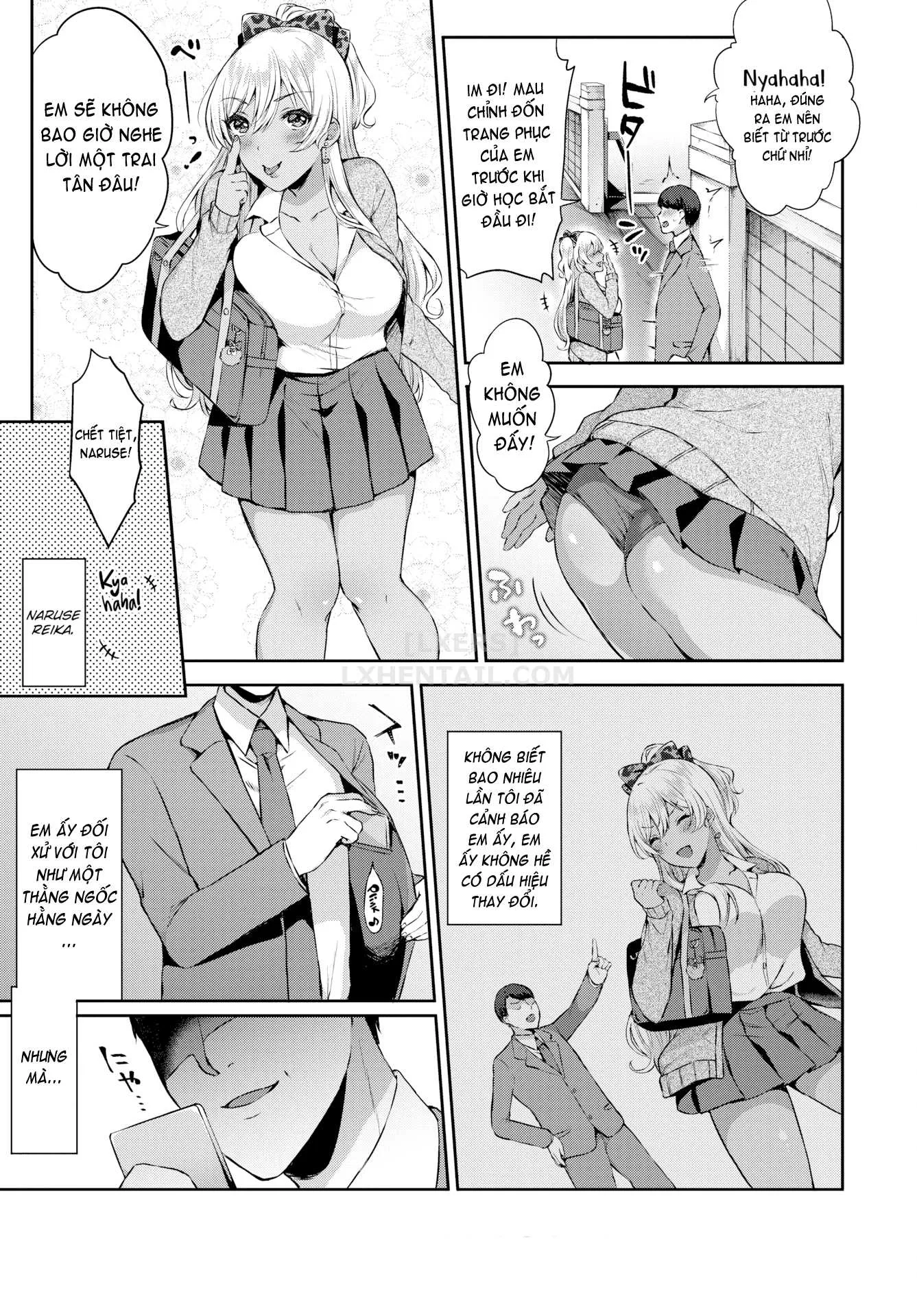 HentaiVN.net - Ảnh 7 - How to Set a Cheeky Kogal Straight [Comic Bavel 2019-07] - Chap 1