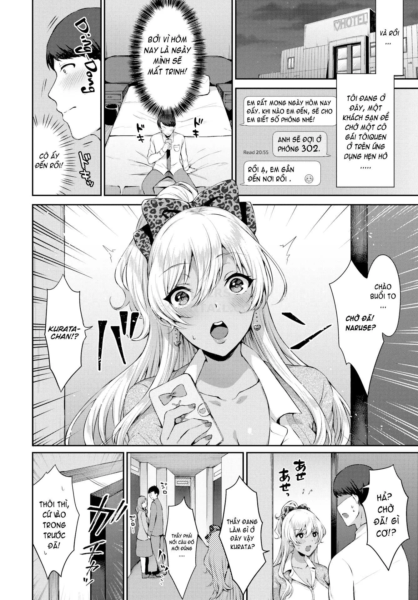 HentaiVN.net - Ảnh 8 - How to Set a Cheeky Kogal Straight [Comic Bavel 2019-07] - Chap 1