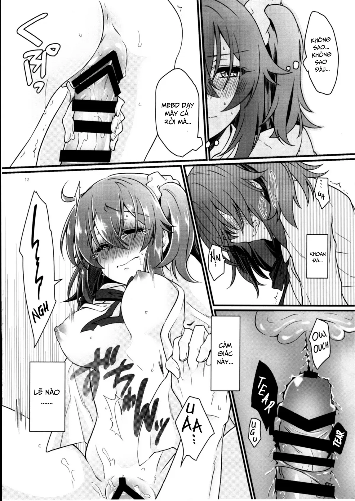 HentaiVN.net - Ảnh 15 - Doutei o Sutenai to Derarenai Heya ni Tojikomeraretara Happy End ni Natta Hanashi - Chap 1