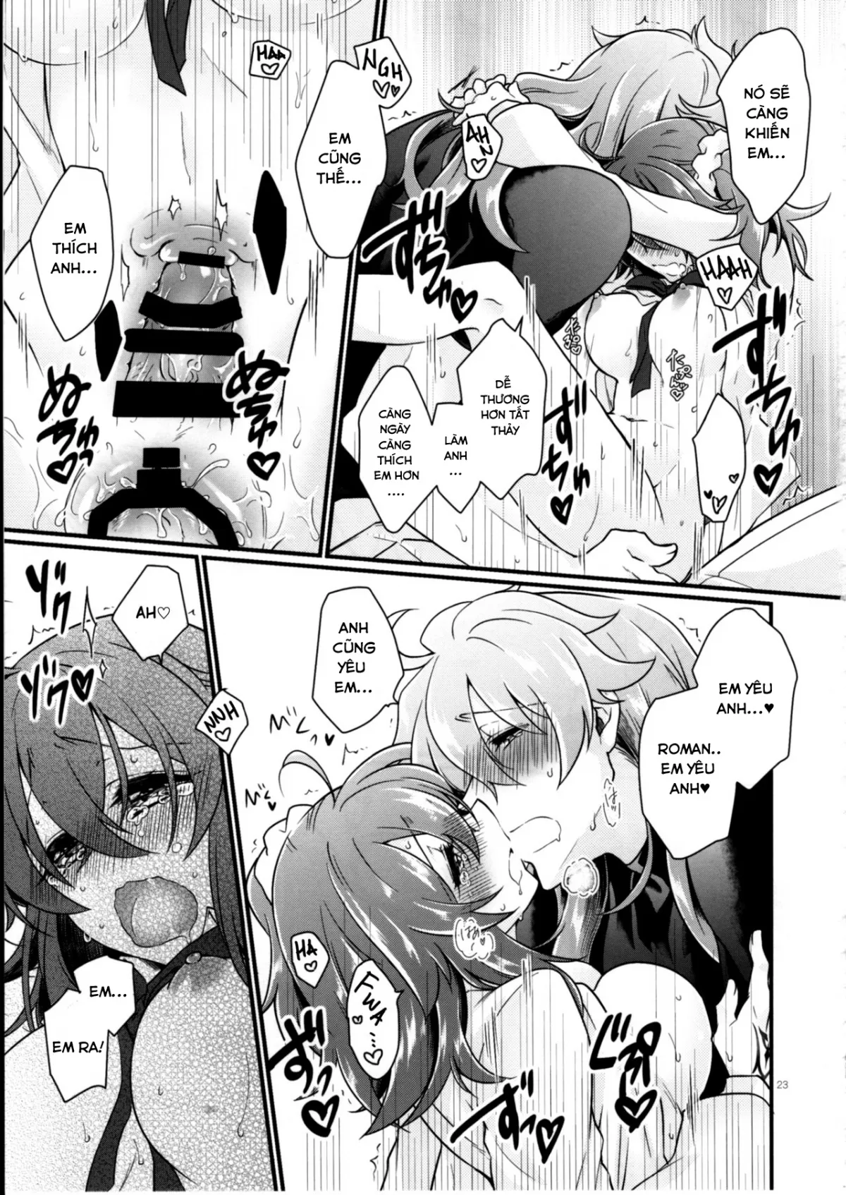 HentaiVN.net - Ảnh 26 - Doutei o Sutenai to Derarenai Heya ni Tojikomeraretara Happy End ni Natta Hanashi - Chap 1
