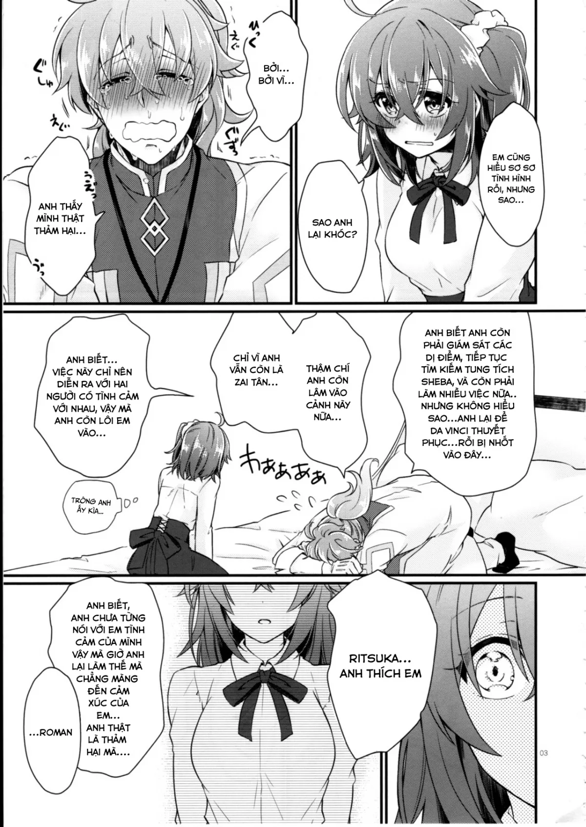 HentaiVN.net - Ảnh 6 - Doutei o Sutenai to Derarenai Heya ni Tojikomeraretara Happy End ni Natta Hanashi - Chap 1