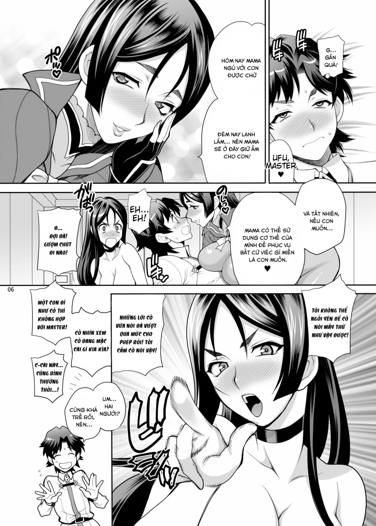 HentaiVN.net - Ảnh 4 - Yukiyanagi no Hon 43 Raishuu!! W Raikou Mama - Chap 1