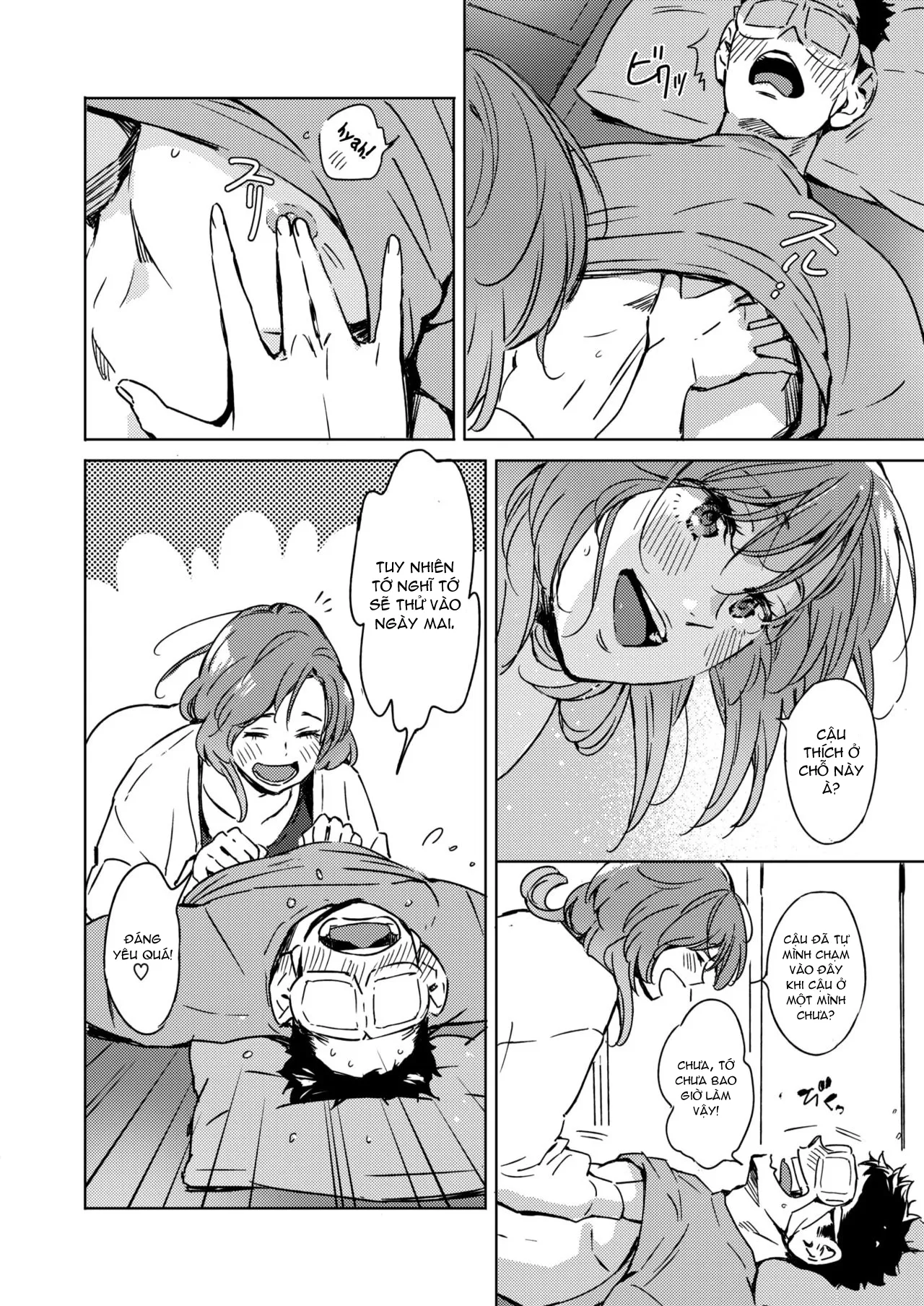 HentaiVN.net - Ảnh 11 - Pichipichi Chabuchabu Ranranran [Splat, Splish-Splash and Rays; Spring Has Come] - Chap 2