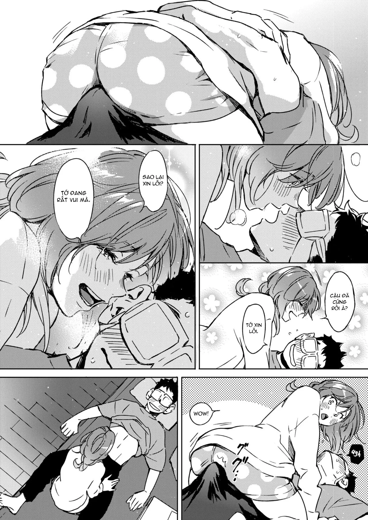 HentaiVN.net - Ảnh 13 - Pichipichi Chabuchabu Ranranran [Splat, Splish-Splash and Rays; Spring Has Come] - Chap 2