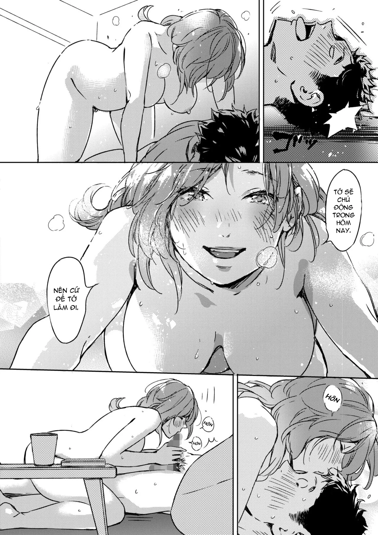HentaiVN.net - Ảnh 23 - Pichipichi Chabuchabu Ranranran [Splat, Splish-Splash and Rays; Spring Has Come] - Chap 2