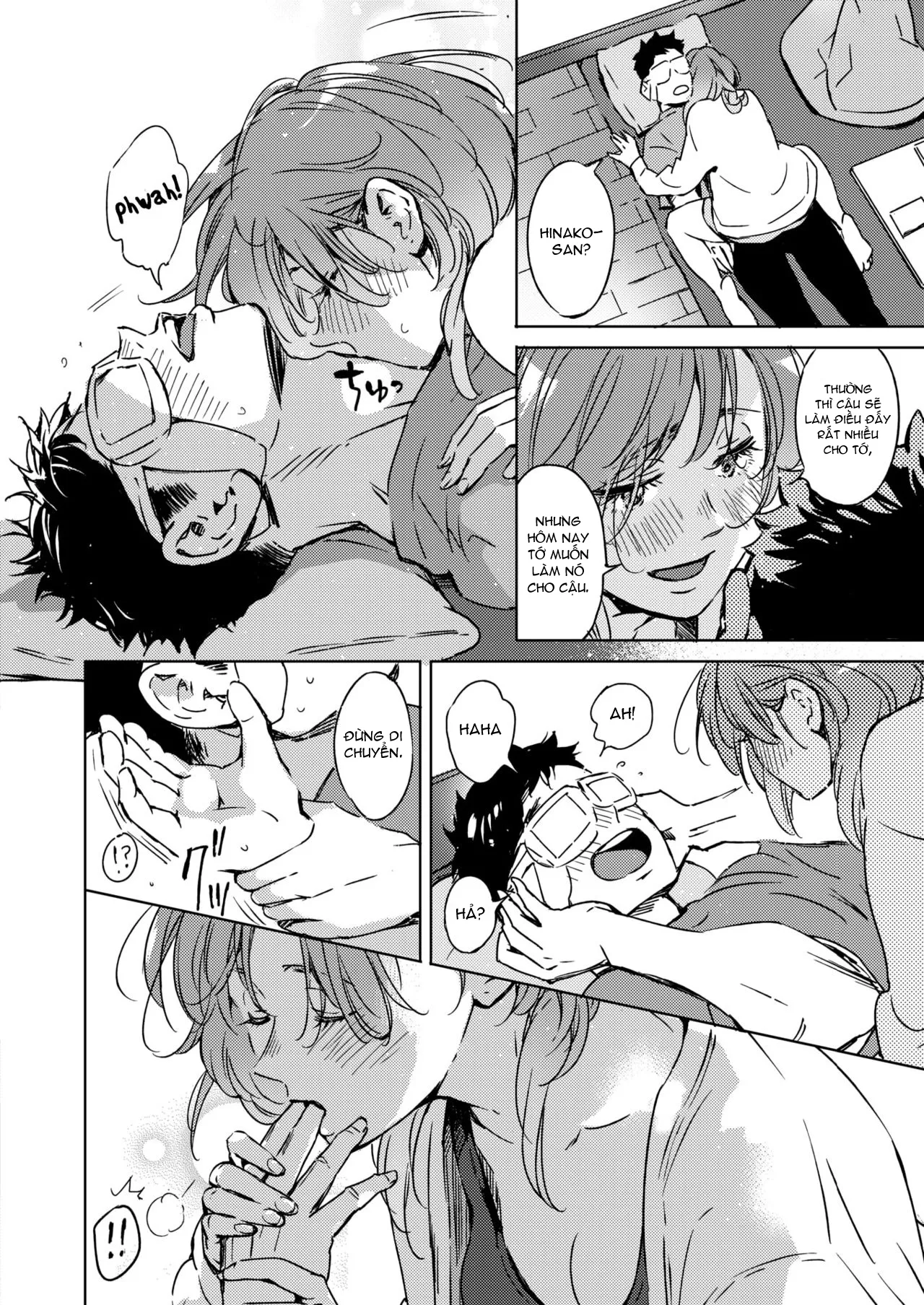 HentaiVN.net - Ảnh 9 - Pichipichi Chabuchabu Ranranran [Splat, Splish-Splash and Rays; Spring Has Come] - Chap 2
