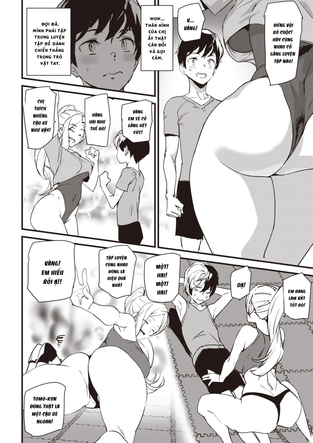 HentaiVN.net - Ảnh 6 - Work Out! - Chap 1