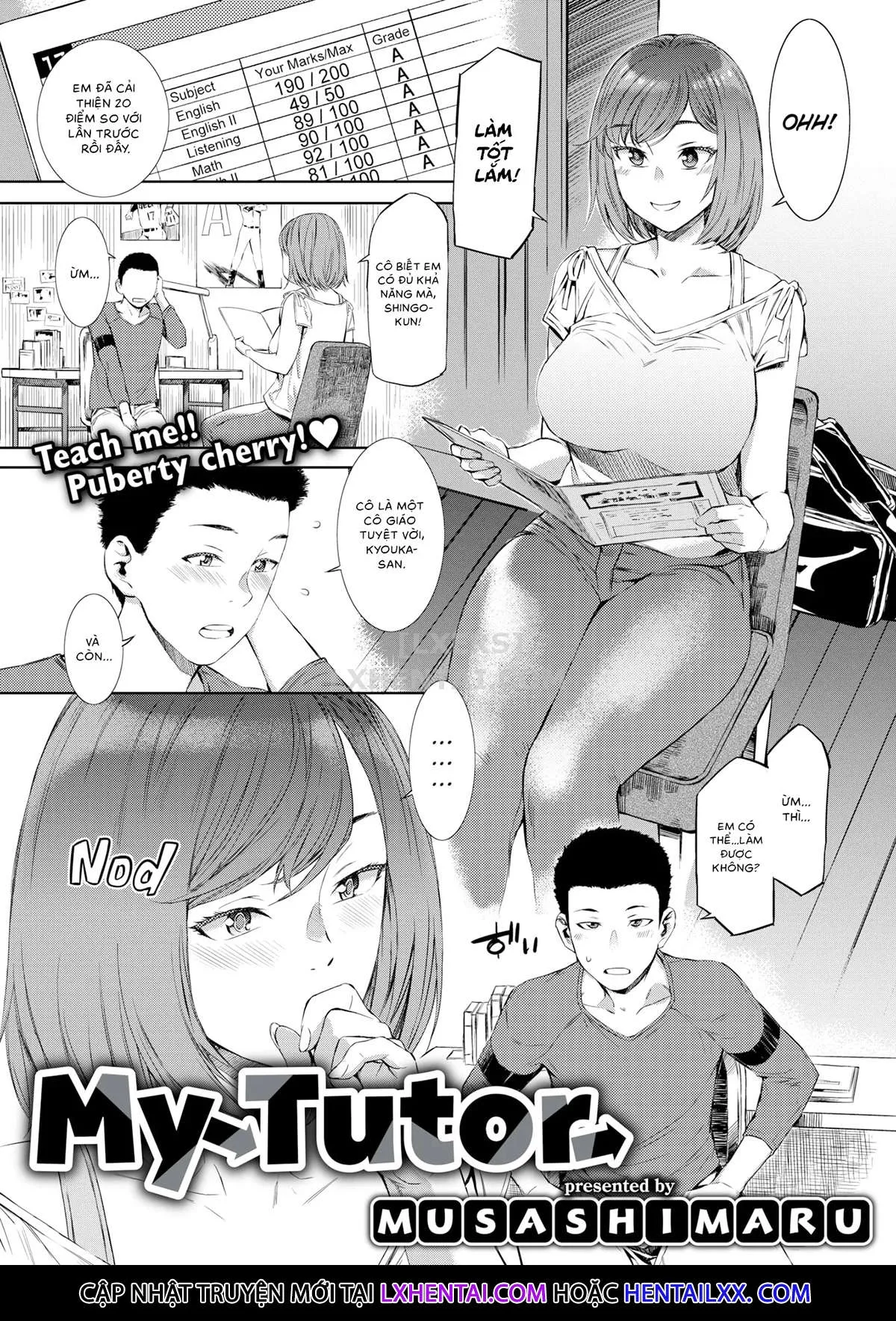 HentaiVN.net - Ảnh 4 - My Tutor [Comic Shitsurakuten 2020-06] - Chap 1