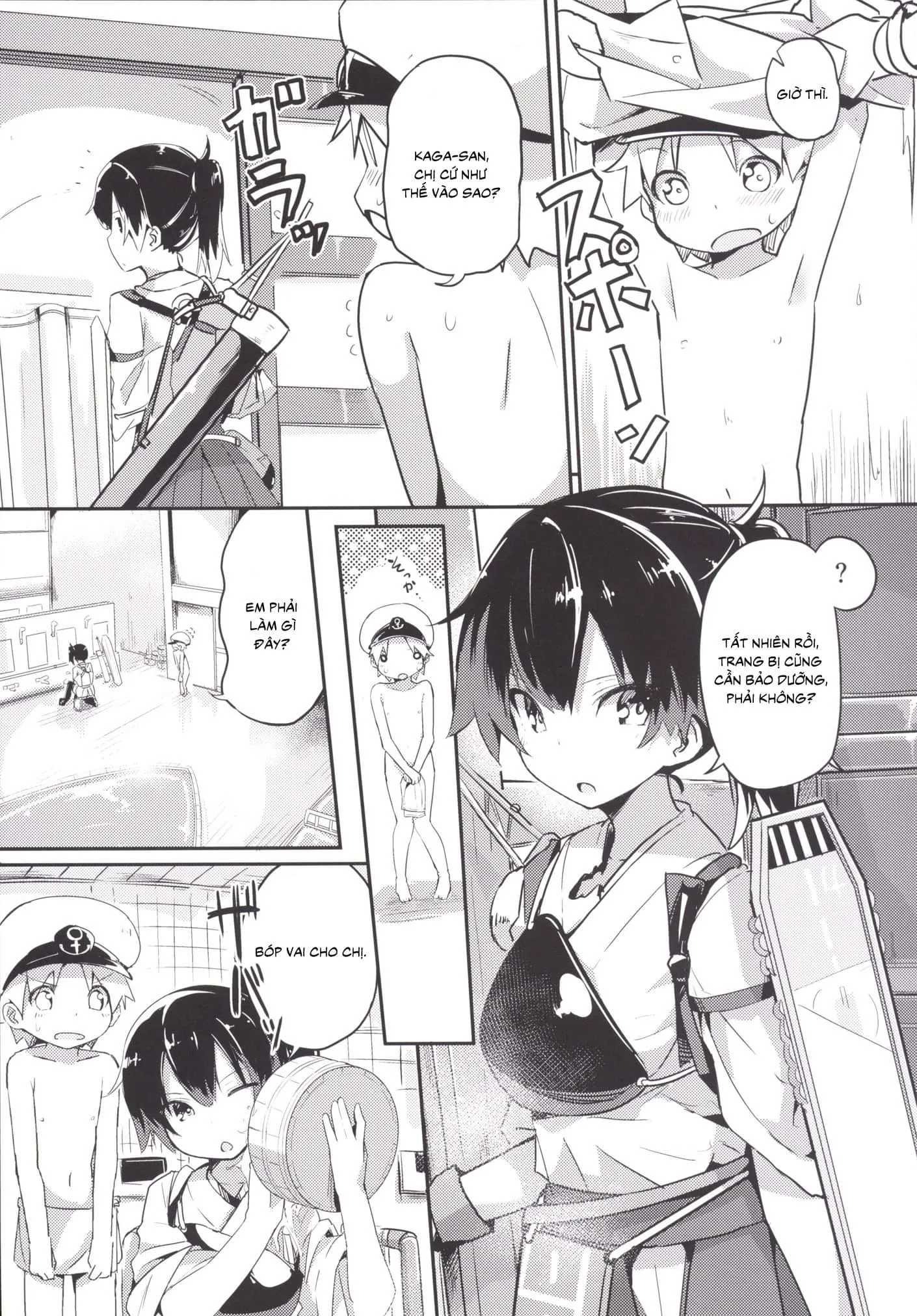 HentaiVN.net - Ảnh 5 - Kaga-san o Chuuha Sasete Shimatte Nyuukyo de H (Kantai Collection -KanColle-) [加賀さんを中破させてしまって入渠でH (艦隊これくしょん -艦これ-)] - Chap 1