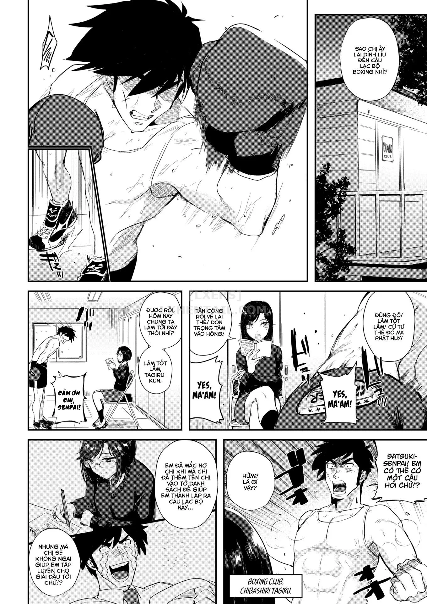 HentaiVN.net - Ảnh 6 - Seething! Youth Boxing - Chap 1