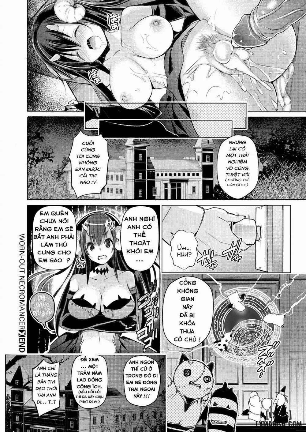 HentaiVN.net - Ảnh 16 - Worn Out Necromancer - Chap 1
