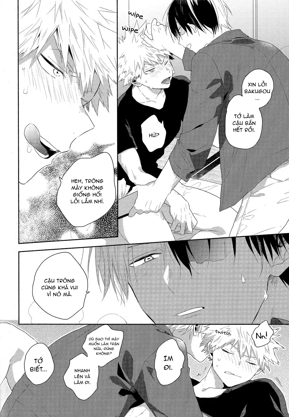 HentaiVN.net - Ảnh 10 - Tác động khuôn mặt [Boku no Hero Academia dj – Face Impact] - Chap 1
