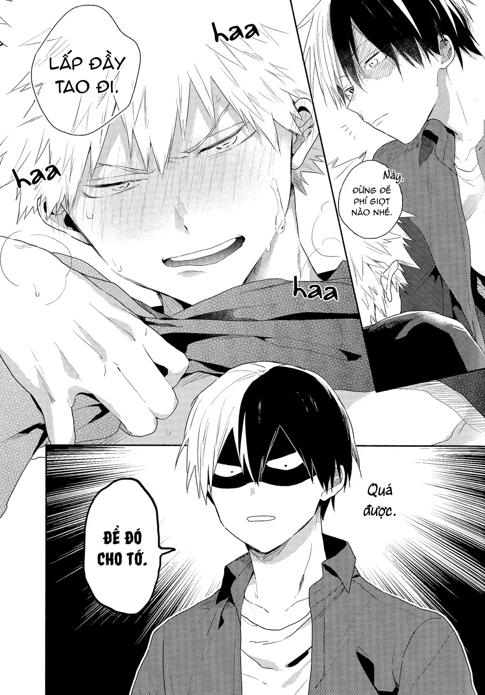 HentaiVN.net - Ảnh 11 - Tác động khuôn mặt [Boku no Hero Academia dj – Face Impact] - Chap 1