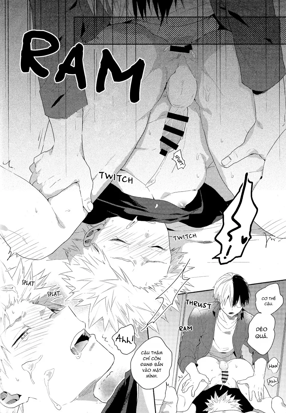 HentaiVN.net - Ảnh 12 - Tác động khuôn mặt [Boku no Hero Academia dj – Face Impact] - Chap 1
