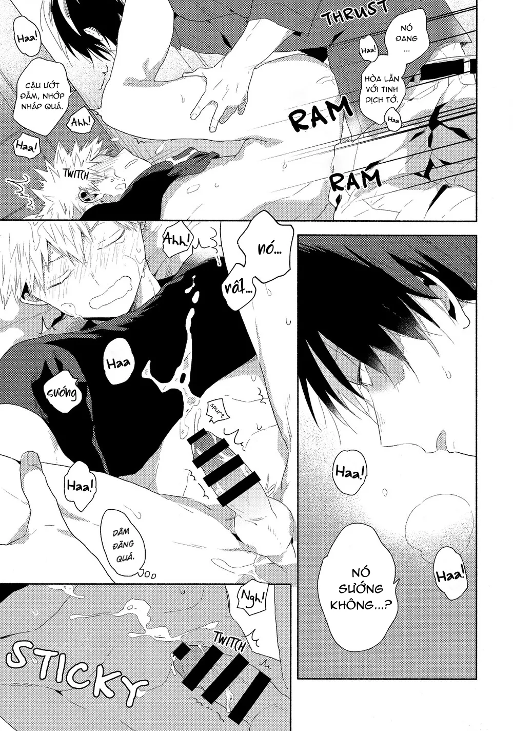 HentaiVN.net - Ảnh 13 - Tác động khuôn mặt [Boku no Hero Academia dj – Face Impact] - Chap 1