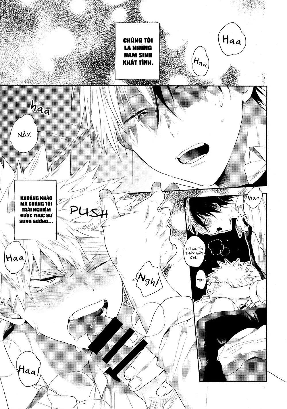 HentaiVN.net - Ảnh 3 - Tác động khuôn mặt [Boku no Hero Academia dj – Face Impact] - Chap 1