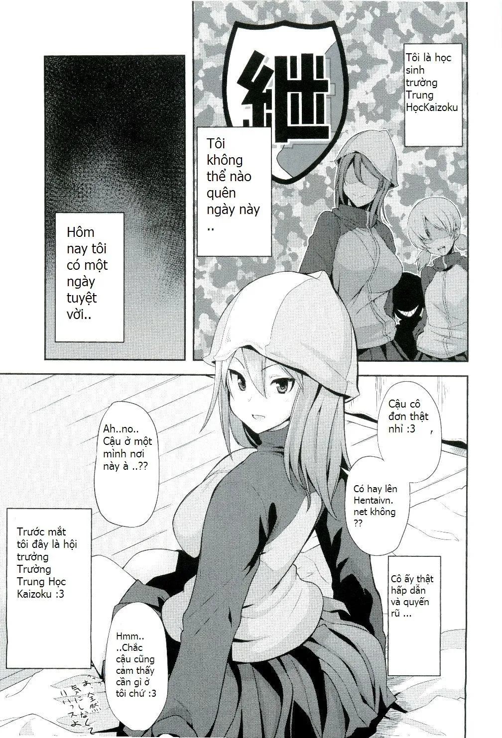 HentaiVN.net - Ảnh 3 - Daijina Koto wa Koko ni Tsumatteiru (Girls und Panzer) [Where You Find The Important Things] - Chap 1