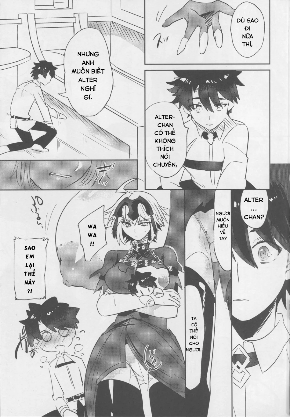 HentaiVN.net - Ảnh 13 - Alter-chan Nakayoku Naritai! Second [オルタちゃん仲良くなりたい! II] - Chap 1