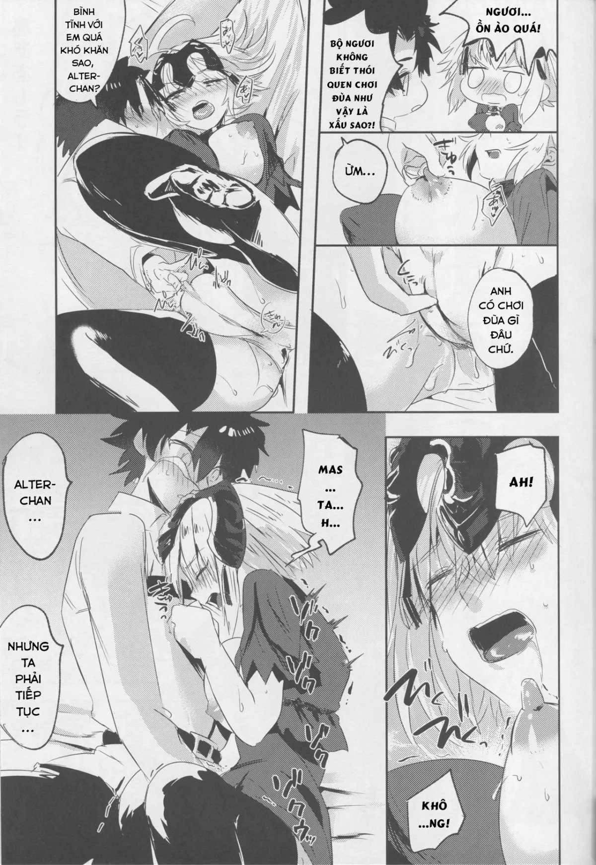 HentaiVN.net - Ảnh 17 - Alter-chan Nakayoku Naritai! Second [オルタちゃん仲良くなりたい! II] - Chap 1