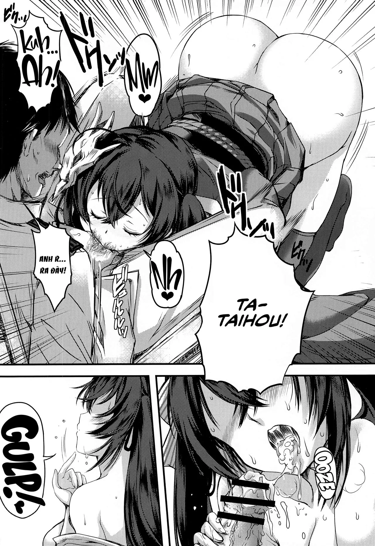 HentaiVN.net - Ảnh 6 - Gusai Taihou no Midara na Nichijou [Wife Taihou's Lewd Daily Life] - Chap 1