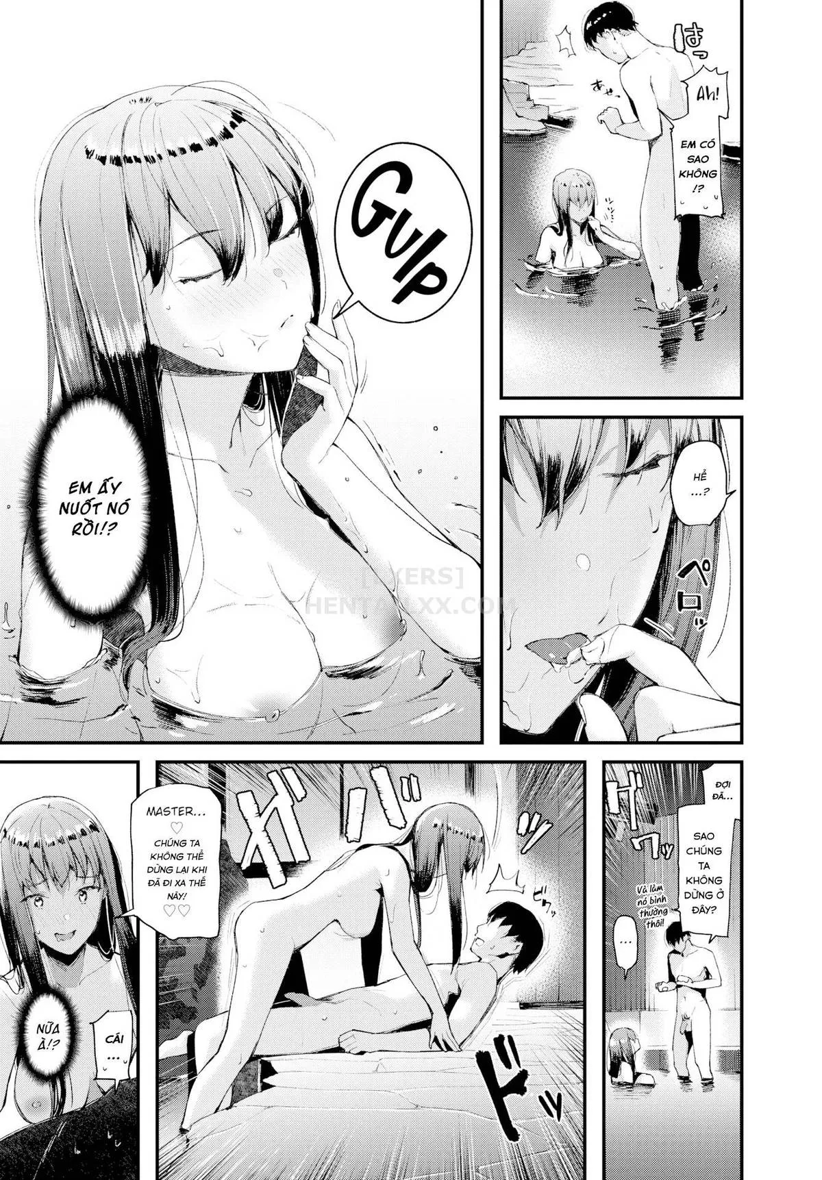 HentaiVN.net - Ảnh 10 - Burning Hot Springs Passion - Chap 1