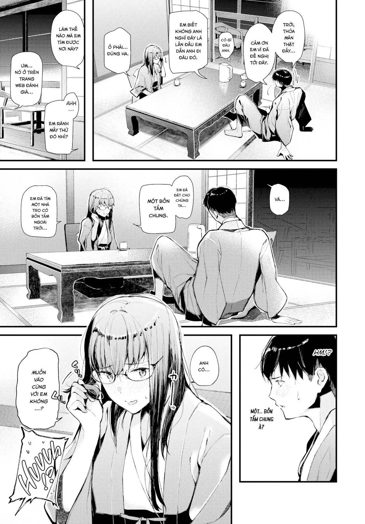HentaiVN.net - Ảnh 4 - Burning Hot Springs Passion - Chap 1