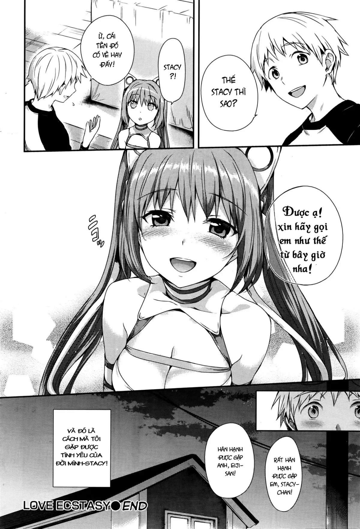 HentaiVN.net - Ảnh 28 - Tình yêu của người máy [Love Ecstasy] - Chap 1