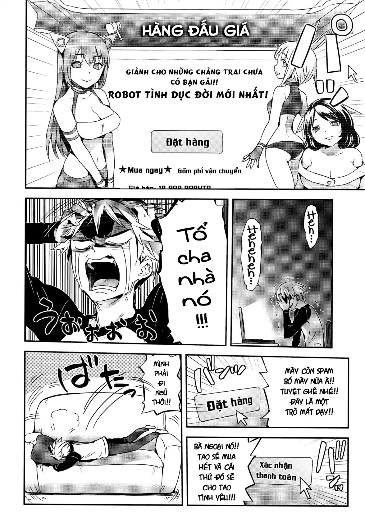 HentaiVN.net - Ảnh 3 - Tình yêu của người máy [Love Ecstasy] - Chap 1