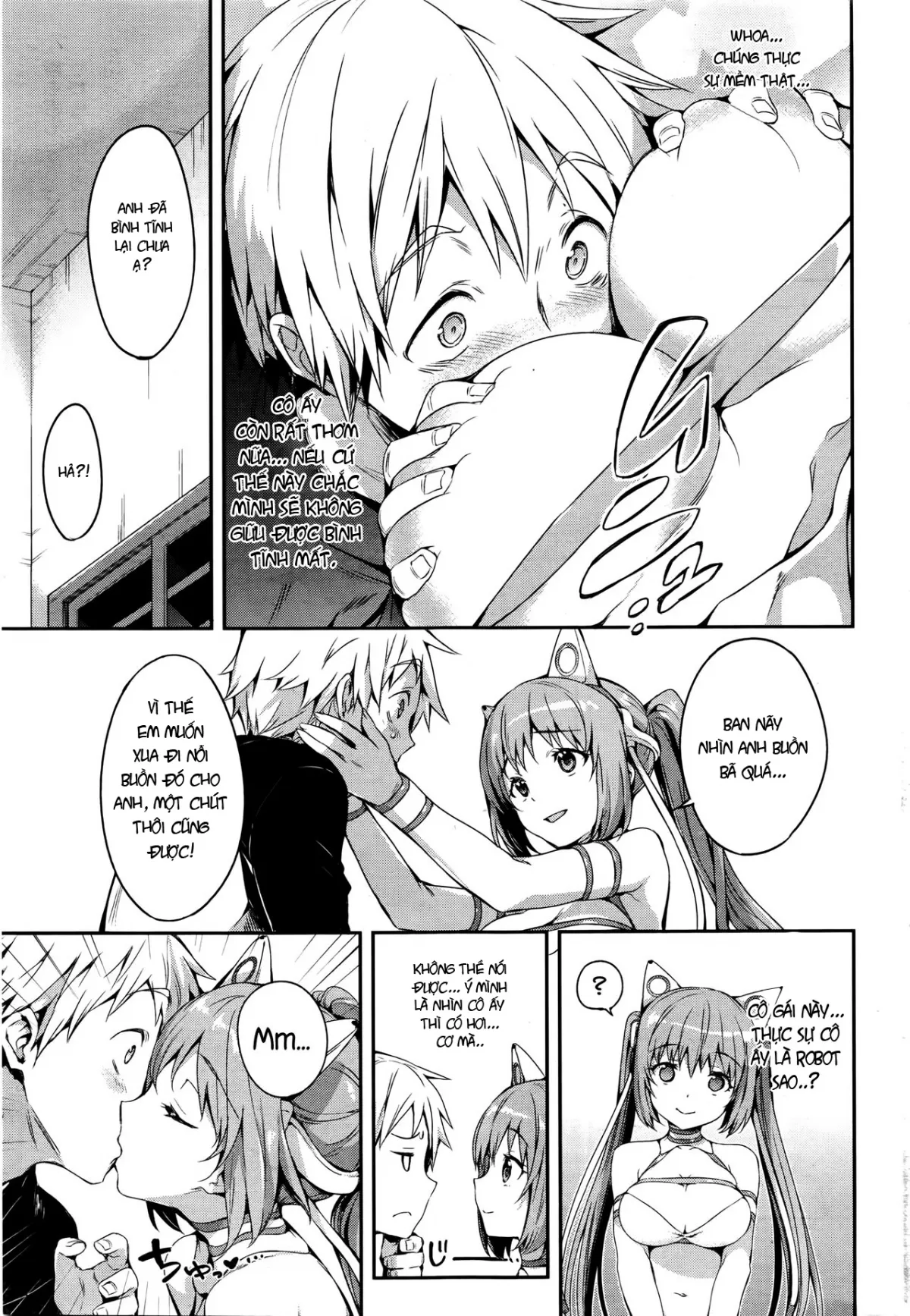 HentaiVN.net - Ảnh 8 - Tình yêu của người máy [Love Ecstasy] - Chap 1